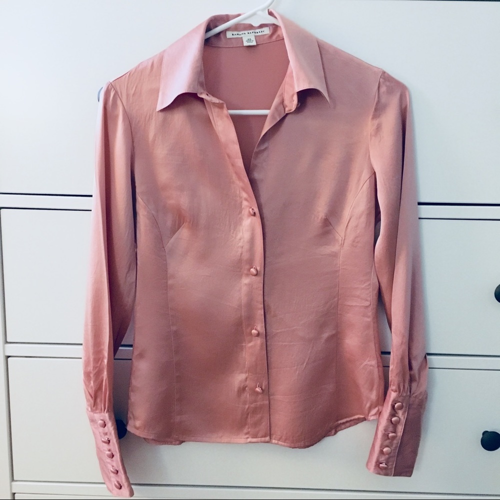 Banana Republic Silk Button Down